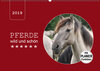 Buchcover Pferde wild und schön (Wandkalender 2019 DIN A2 quer)