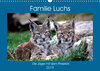 Buchcover Familie Luchs - Die Jäger mit dem Pinselohr (Wandkalender 2019 DIN A3 quer)