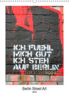 Buchcover Berlin Street Art (Wandkalender 2019 DIN A3 hoch)