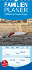 Buchcover Offshore Powerboats - Familienplaner hoch (Wandkalender 2019 , 21 cm x 45 cm, hoch)