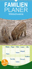 Buchcover Wildschweine - Familienplaner hoch (Wandkalender 2019 , 21 cm x 45 cm, hoch)