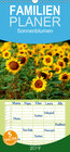 Buchcover Sonnenblumen - Familienplaner hoch (Wandkalender 2019 , 21 cm x 45 cm, hoch)
