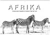 Buchcover AFRIKA - Schwarz-weiss Fotografien im modernen "High Key" Look (Wandkalender 2019 DIN A2 quer)