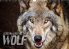 Buchcover Auge in Auge mit dem Wolf (Wandkalender 2019 DIN A3 quer)