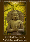 Buchcover Der Buddhistische Weisheiten Kalender (Tischkalender 2020 DIN A5 hoch)