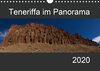 Buchcover Teneriffa im Panorama (Wandkalender 2020 DIN A4 quer)