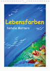 Buchcover Lebensfarben Natalie Mattern (Wandkalender 2020 DIN A4 hoch)