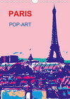 Buchcover Paris pop-art (Wandkalender 2020 DIN A4 hoch)