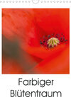 Buchcover Farbiger Blütentraum (Wandkalender 2020 DIN A4 hoch)