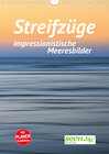 Buchcover Streifzüge - impressionistische Meeresbilder (Wandkalender 2020 DIN A4 hoch)