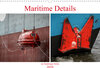 Buchcover Maritime Details im Hamburger Hafen (Wandkalender 2020 DIN A3 quer)