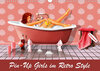 Buchcover Pin-Up Girls im Retro Style by Mausopardia (Wandkalender 2020 DIN A3 quer)