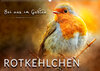 Buchcover Bei uns im Garten - Rotkehlchen (Wandkalender 2020 DIN A2 quer)