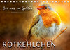 Buchcover Bei uns im Garten - Rotkehlchen (Tischkalender 2020 DIN A5 quer)