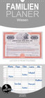 Buchcover Aktien & Wertpapiere - Familienplaner hoch (Wandkalender 2020 , 21 cm x 45 cm, hoch)