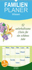 Buchcover 12 unterhaltsame Zitate für ein schönes Jahr - Familienplaner hoch (Wandkalender 2020 , 21 cm x 45 cm, hoch)