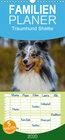 Buchcover Traumhund Sheltie - Familienplaner hoch (Wandkalender 2020 , 21 cm x 45 cm, hoch)