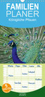 Buchcover Königliche Pfauen - Familienplaner hoch (Wandkalender 2020 , 21 cm x 45 cm, hoch)