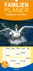 Buchcover Elegante Schwäne - Familienplaner hoch (Wandkalender 2020 , 21 cm x 45 cm, hoch)