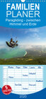 Buchcover Paragliding - zwischen Himmel und Erde - Familienplaner hoch (Wandkalender 2020 , 21 cm x 45 cm, hoch)