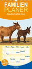 Buchcover Zauberhafte Esel - Familienplaner hoch (Wandkalender 2020 , 21 cm x 45 cm, hoch)