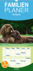 Buchcover Welpen 2020 - Familienplaner hoch (Wandkalender 2020 , 21 cm x 45 cm, hoch)