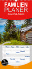 Buchcover Downhill Action - Familienplaner hoch (Wandkalender 2020 , 21 cm x 45 cm, hoch)