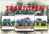 Buchcover Traktoren - malerische Kraftpakete in der Landwirtschaft (Wandkalender 2020 DIN A3 quer)