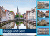 Buchcover Brügge und Gent, eine Fotoreise durch die zwei Perlen Flanderns. (Tischkalender 2020 DIN A5 quer)