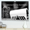 Buchcover Monochrome Architektur (Premium, hochwertiger DIN A2 Wandkalender 2020, Kunstdruck in Hochglanz)