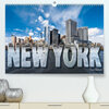 Buchcover New York (Premium, hochwertiger DIN A2 Wandkalender 2020, Kunstdruck in Hochglanz)