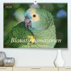 Buchcover Blaustirnamazonen - Papageien in Paraguay (Premium, hochwertiger DIN A2 Wandkalender 2020, Kunstdruck in Hochglanz)