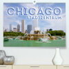 Buchcover CHICAGO Stadtzentrum (Premium, hochwertiger DIN A2 Wandkalender 2020, Kunstdruck in Hochglanz)