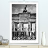 Buchcover BERLIN in Monochrom (Premium, hochwertiger DIN A2 Wandkalender 2020, Kunstdruck in Hochglanz)