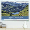 Buchcover Allgäu - Natur pur (Premium, hochwertiger DIN A2 Wandkalender 2020, Kunstdruck in Hochglanz)