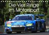 Buchcover Die Vier Ringe im Motorsport (Tischkalender 2021 DIN A5 quer)