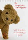 Buchcover Der Teddybären-Familienplaner (Tischkalender 2021 DIN A5 hoch)