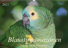Buchcover Blaustirnamazonen - Papageien in Paraguay (Wandkalender 2021 DIN A2 quer)