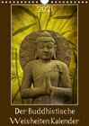 Buchcover Der Buddhistische Weisheiten Kalender (Wandkalender 2021 DIN A4 hoch)