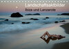 Buchcover Landschaftsaktbilder Ibiza und Lanzarote (Tischkalender 2021 DIN A5 quer)
