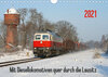 Buchcover Mit Diesellokomotiven quer durch die Lausitz - 2021 (Wandkalender 2021 DIN A4 quer)