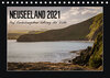 Buchcover Neuseeland - Auf Entdeckungstour entlang der Küste (Tischkalender 2021 DIN A5 quer)