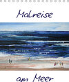 Buchcover Malreise am Meer (Tischkalender 2021 DIN A5 hoch)