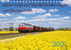 Buchcover Unterwegs auf den Schienenwegen von Ostsachsen (Tischkalender 2021 DIN A5 quer)