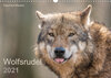 Buchcover Wolfsrudel (Wandkalender 2021 DIN A3 quer)