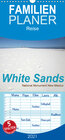 Buchcover White Sands - National Monument - New Mexico - Familienplaner hoch (Wandkalender 2021 , 21 cm x 45 cm, hoch)
