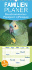 Buchcover Blaustirnamazonen - Papageien in Paraguay - Familienplaner hoch (Wandkalender 2021 , 21 cm x 45 cm, hoch)