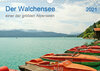 Buchcover Der Walchensee - einer der größten Alpenseen (Wandkalender 2021 DIN A4 quer)
