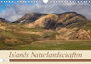 Buchcover Islands Naturlandschaften (Wandkalender 2021 DIN A4 quer)