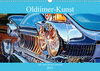 Buchcover Oldtimer-Kunst - Alte Autos auf der Leinwand (Wandkalender 2021 DIN A3 quer)